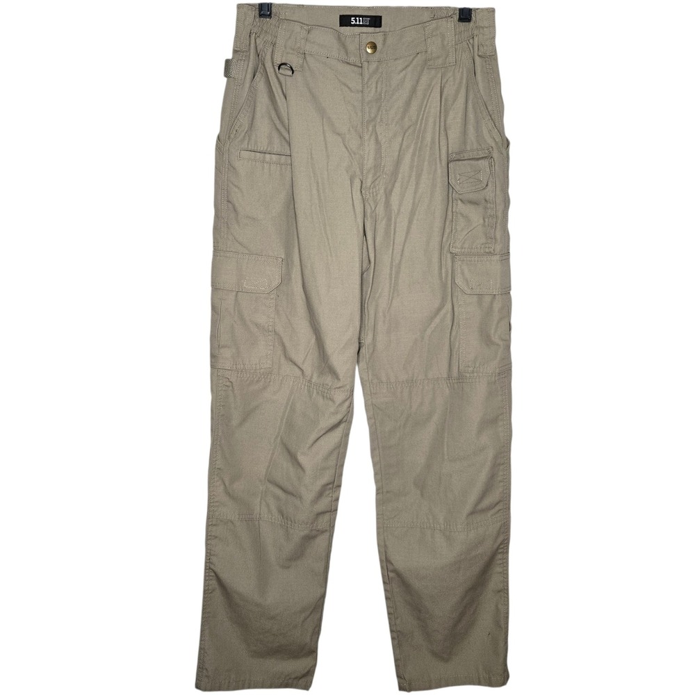5.11 Tactical Series Cargo Pants Mens 32x34 Khaki Tan Workwear Utility Hiking